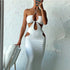 Sleeveless Women Hollow Out Bodycon Dress for Party Events